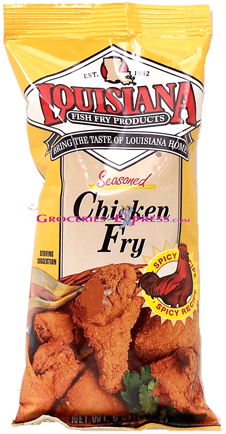 Louisiana Fish Fry Products seasoned chicken fry spicy recipe Full-Size Picture